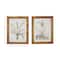 Brown & Cream Vintage Botanical Framed Wall Art Set